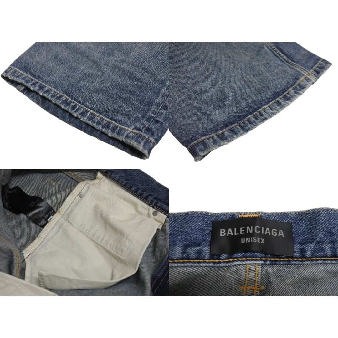 BALENCIAGA - BALENCIAGA バレンシアガ フレアデニムパンツ BALENCIAGA - BALENCIAGA バレンシアガ フレアデニムパンツ