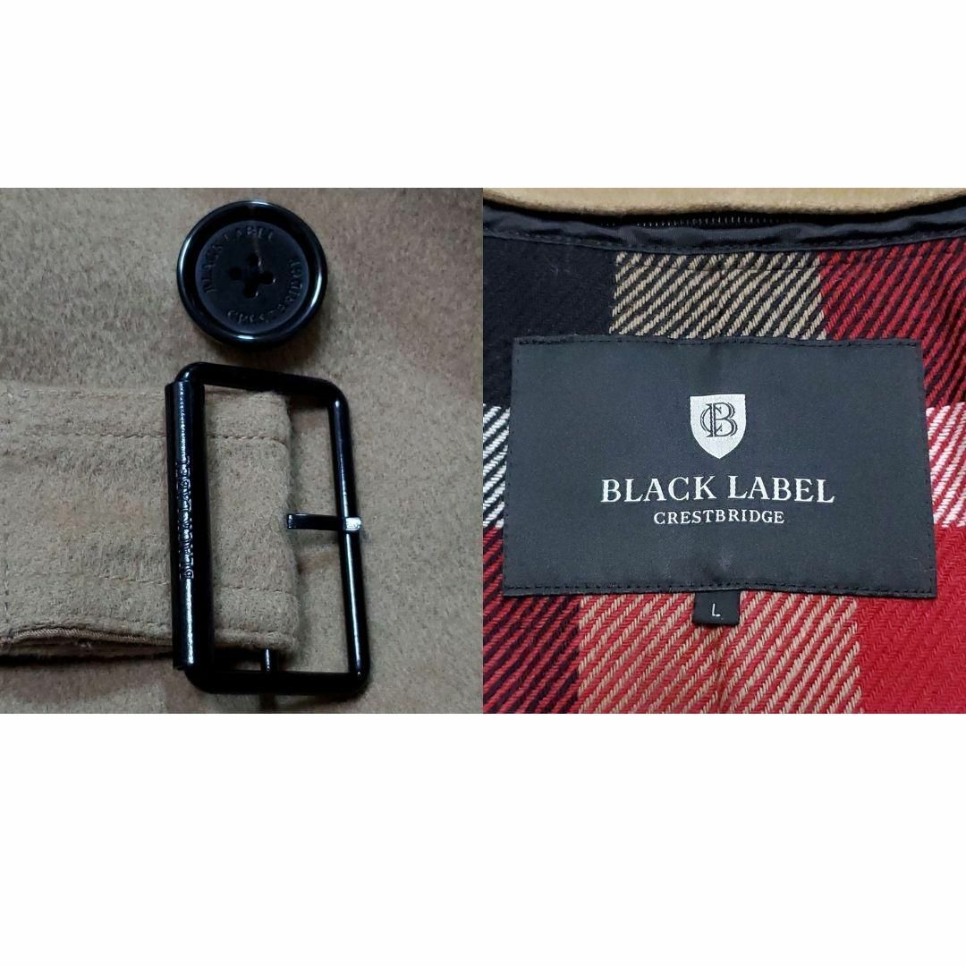 極美品 L ブラックレーベルクレストブリッジ トレンチコート 極美品 L ブラックレーベルクレストブリッジ トレンチコート