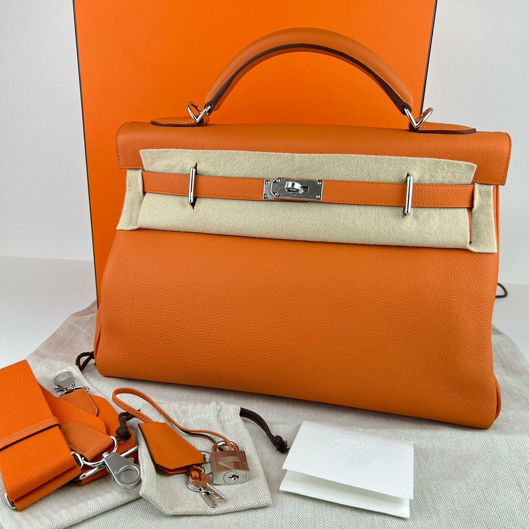 HERMES - 新品未使用 HERMES エルメス Kelly42 maxi ケリー42 HERMES - 新品未使用 HERMES エルメス Kelly42 maxi ケリー42