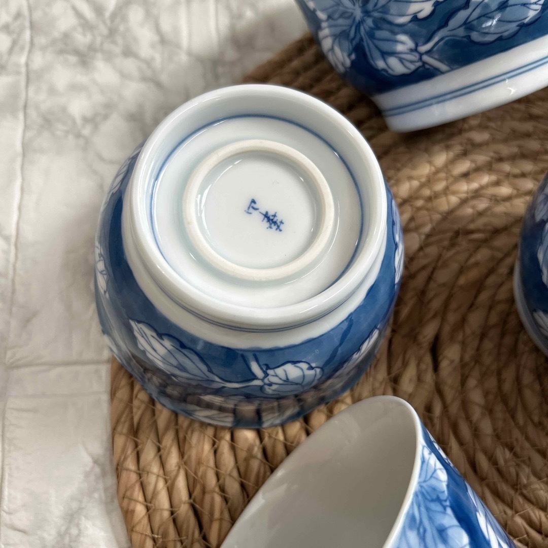 有田焼 - 有田焼 華山 茶碗蒸し 湯呑み 5客ずつ 食器の通販 by 有田焼 - 有田焼 華山 茶碗蒸し 湯呑み 5客ずつ 食器の通販 by
