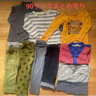 90サイズ　キッズ服まとめ売り10点(Tシャツ/カットソー)