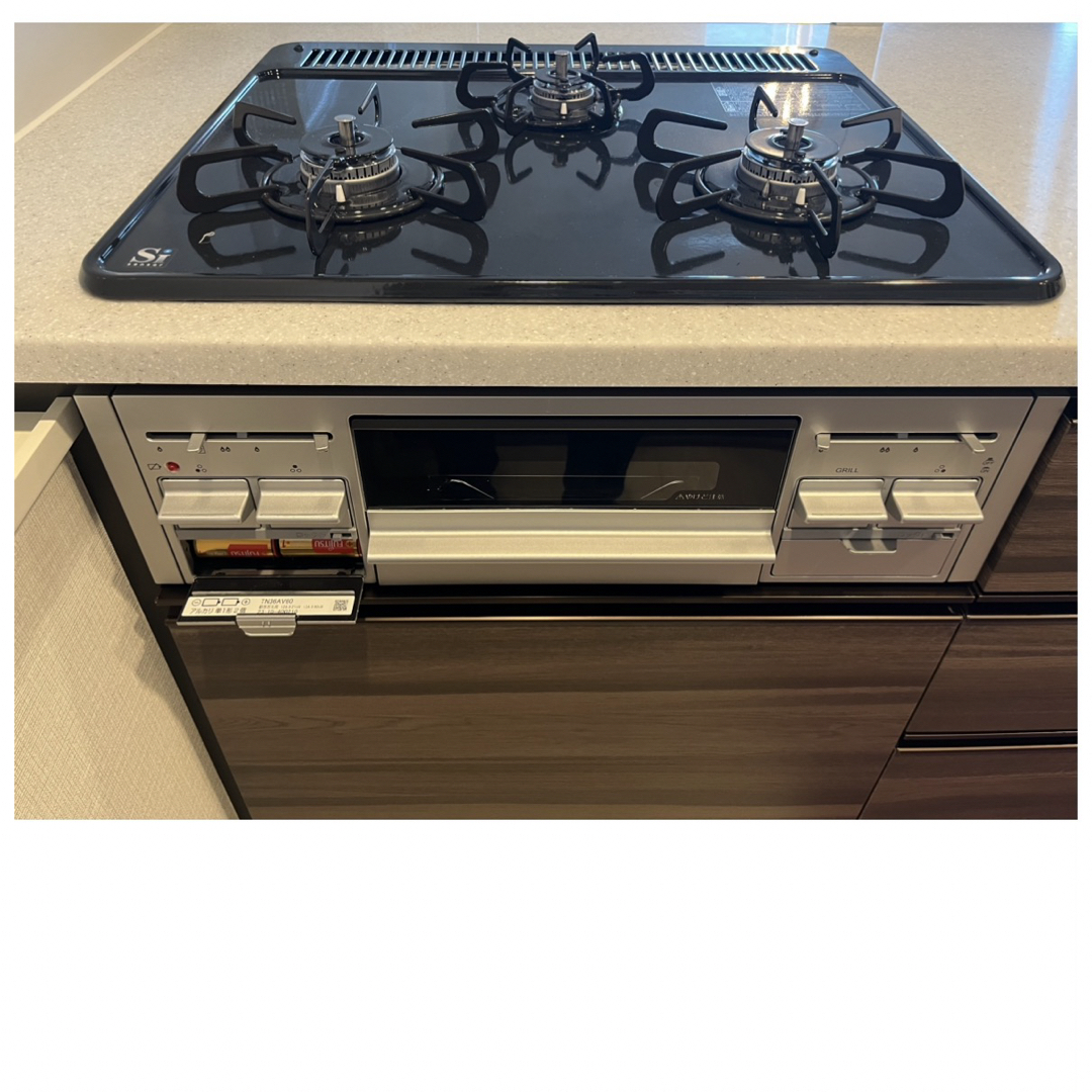 中古品 タカラスタンダード ビルトインガスコンロTN55WV60C 中古品 タカラスタンダード ビルトインガスコンロTN55WV60C
