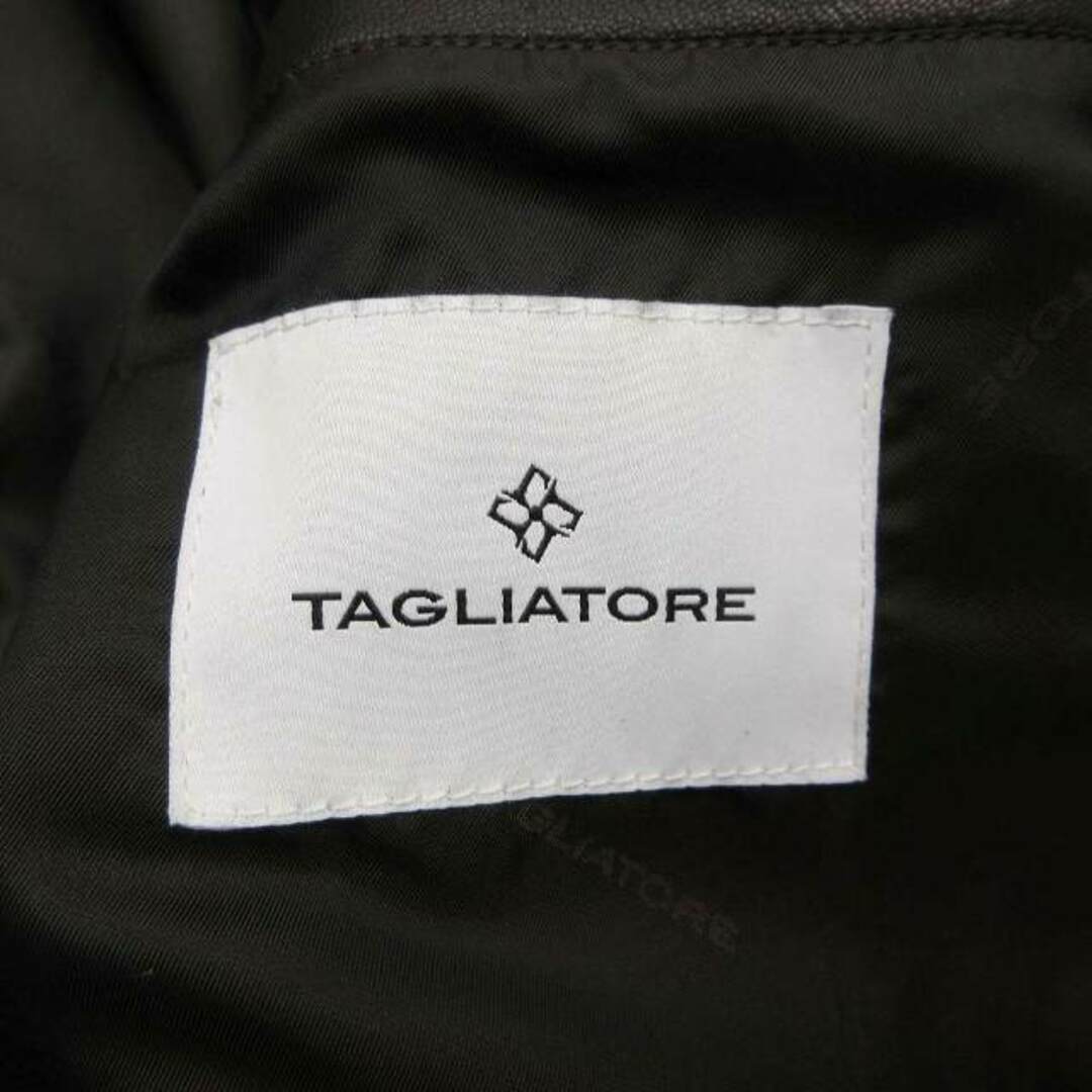 美品 タリアトーレ カーソン ラムレザー テーラード ジャケット TKY 美品 タリアトーレ カーソン ラムレザー テーラード ジャケット TKY