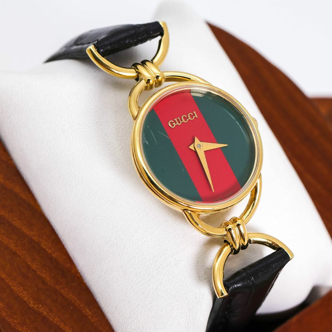 稼働 GUCCI 腕時計 6000.2.L シェリーライン レディース オールド 稼働 GUCCI 腕時計 6000.2.L シェリーライン レディース オールド
