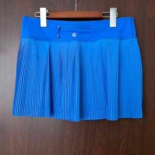 lululemon - ルルレモン テニスウェア スコート レディースの lululemon - ルルレモン テニスウェア スコート レディースの