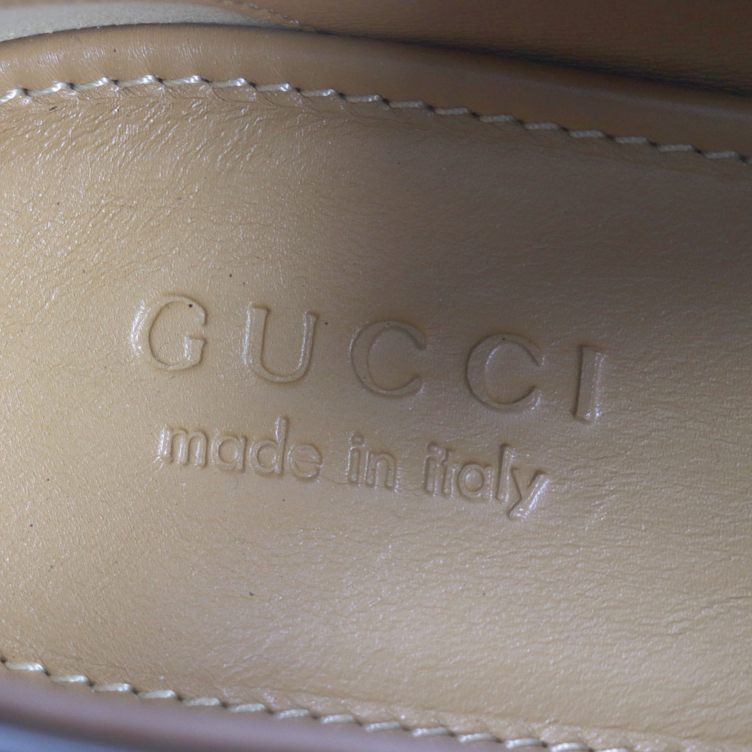 GUCCI - 未使用品▽GUCCI グッチ 406994 ヨルダーン レザー GUCCI - 未使用品▽GUCCI グッチ 406994 ヨルダーン レザー