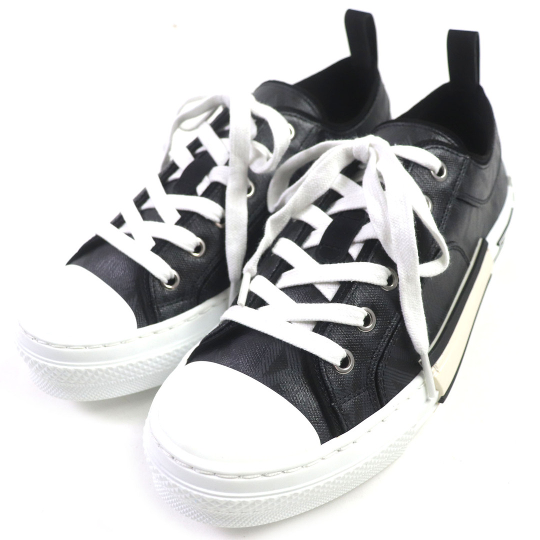 DIOR HOMME - 未使用品▼DIOR ディオール オム 3SN249ZPP90039 B23 CDダイヤモンド キャンバス ロートップ ローカットスニーカー ホワイト 39 箱付き イタリア製 メンズ