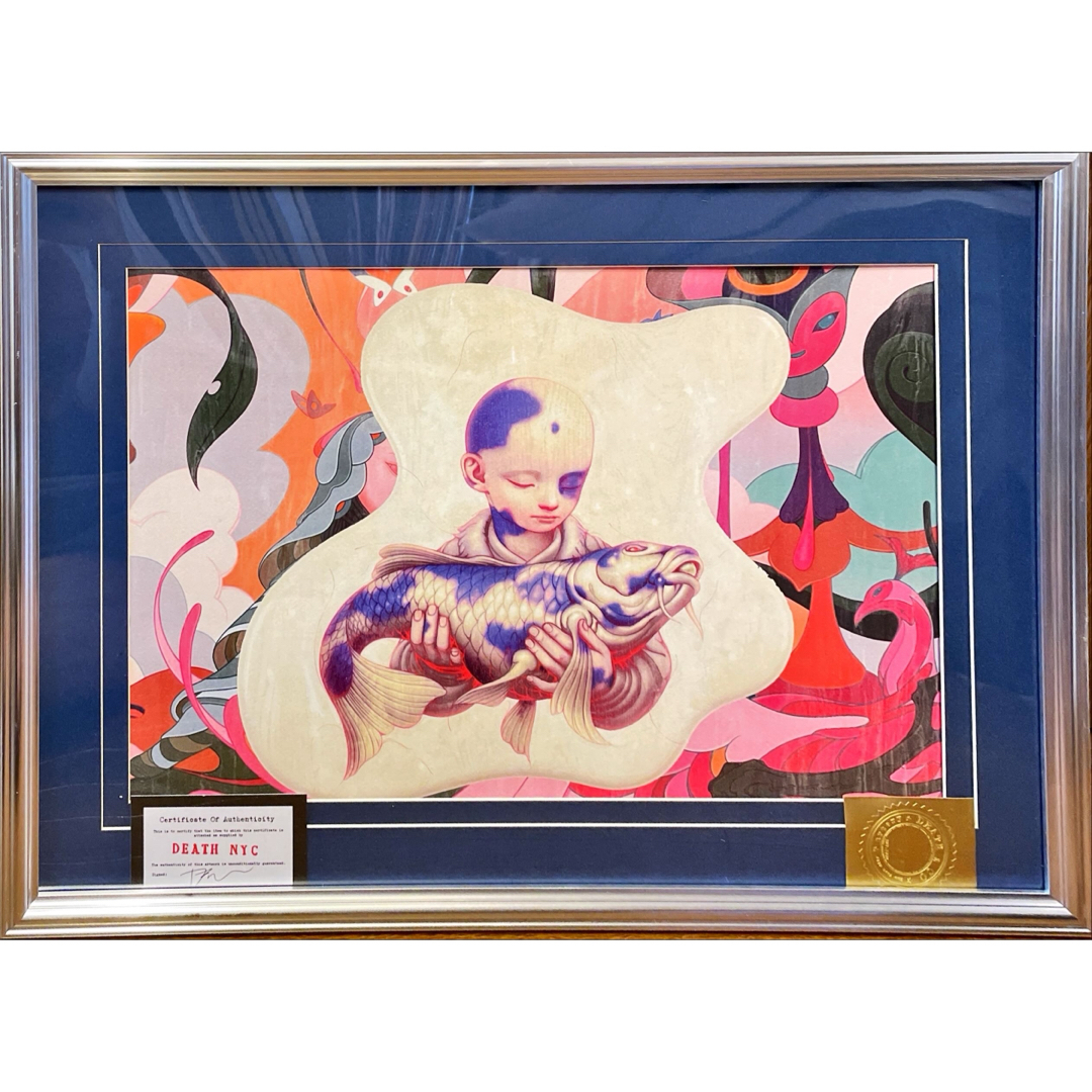 DEATH NYC art print アートポスター 奈良美智 モノグラム DEATH NYC art print アートポスター 奈良美智 モノグラム