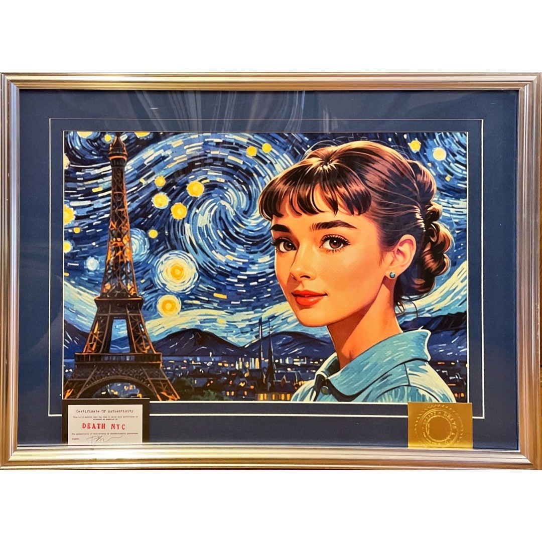 現代アート ポップアート 佳き NYC 【癒し美】DEATH 現代アート ポップアート 佳き NYC 【癒し美】DEATH