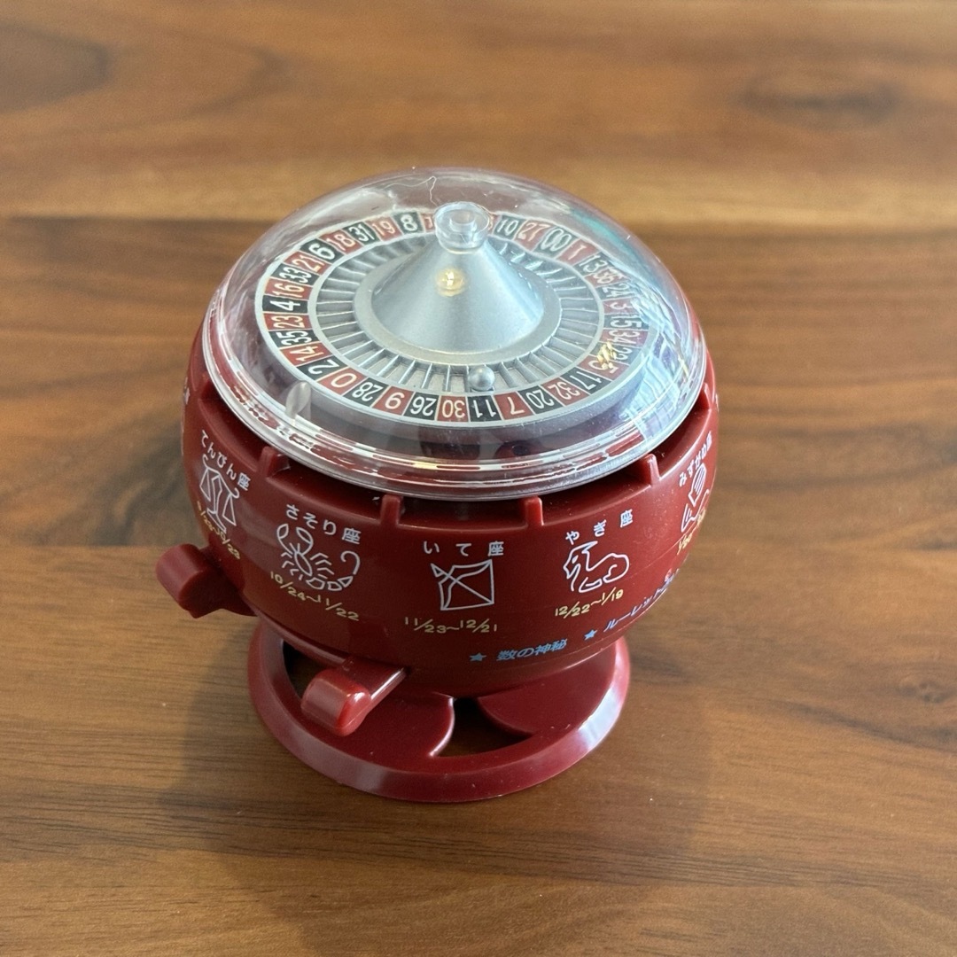 BANDAI - ミニチュア ルーレット式おみくじ器 星座占い 喫茶店 BANDAI - ミニチュア ルーレット式おみくじ器 星座占い 喫茶店