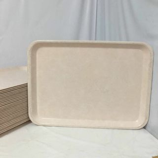 mellina メリーナ FRP製 トレー おぼん 43×31×1.5cm N(その他)
