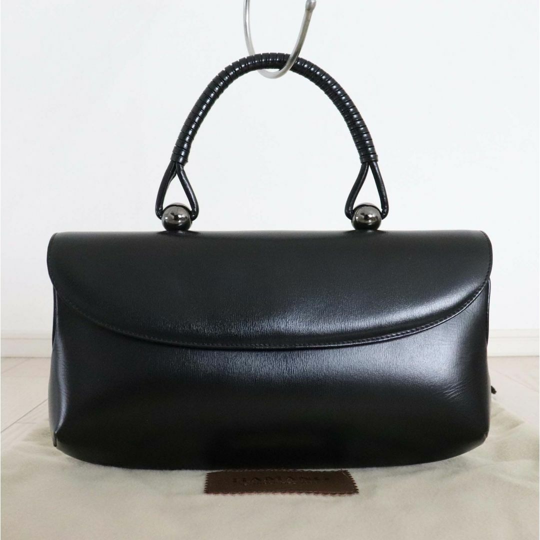 濱野皮革工藝/HAMANO - 美品 HAMANO 濱野皮革工藝 ロイヤル レザー ハンド バッグ フォーマル