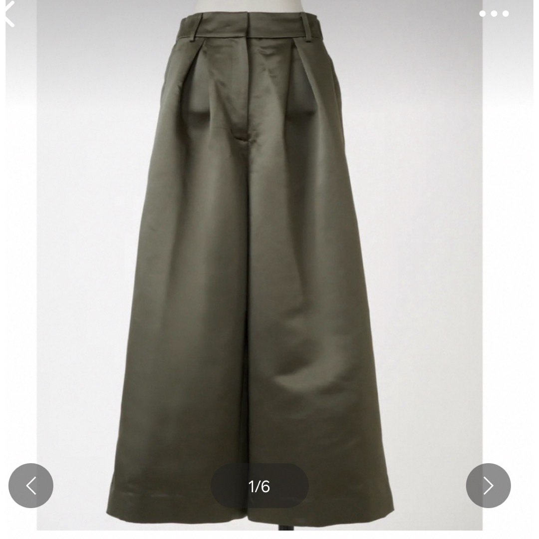 heve サテンガウチョパンツ カーキ36の通販 by ami's shop|ラクマ heve サテンガウチョパンツ カーキ36の通販 by ami's shop|ラクマ
