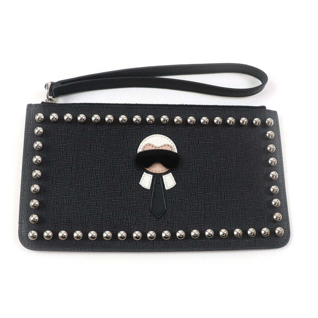 美品☆FENDI フェンディ 8M0341 カーリト カールラガーフェルド 美品☆FENDI フェンディ 8M0341 カーリト カールラガーフェルド
