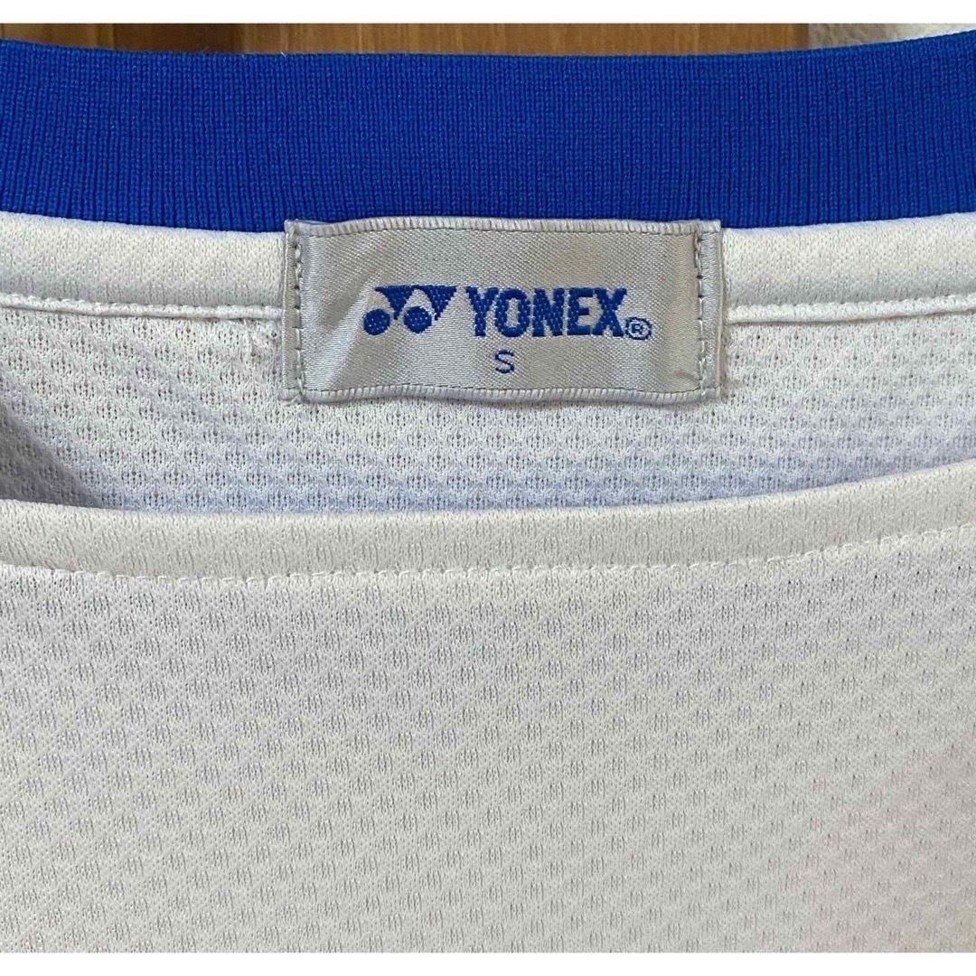 YONEX ヨネックスNTT東日本ゲームシャツ 白 サイズS バドミントン YONEX ヨネックスNTT東日本ゲームシャツ 白 サイズS バドミントン