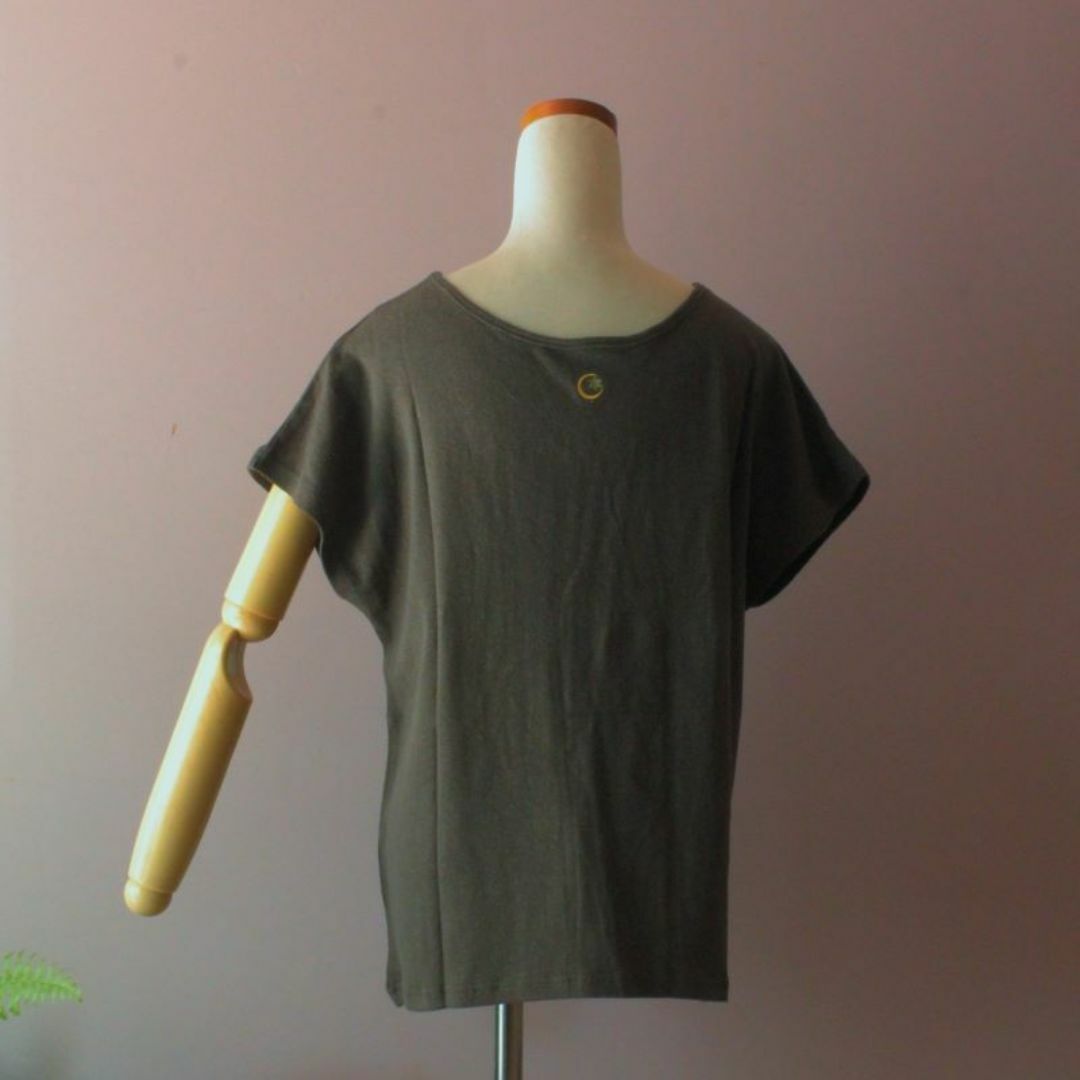 再入荷】つつむ ナチュラリスタ ドレープカットソー