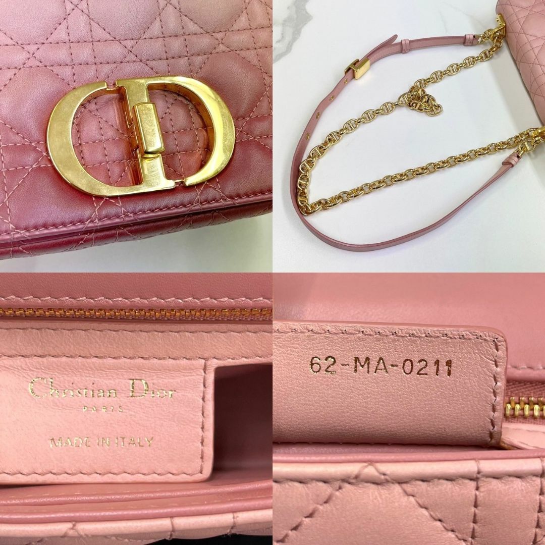Christian Dior - 美品☆ ディオール カロ スモール ショルダー Christian Dior - 美品☆ ディオール カロ スモール ショルダー