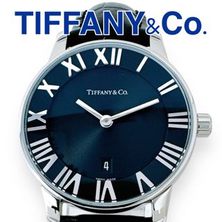 Tiffany & Co. - ティファニー アトラス ドーム クォーツ 革 Tiffany & Co. - ティファニー アトラス ドーム クォーツ 革