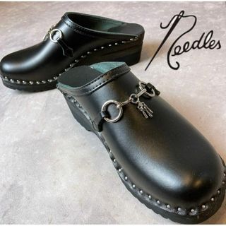 Needles × Troentorp ホースビット 型押し サボサンダル Needles × Troentorp ホースビット 型押し サボサンダル