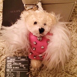 プラダ(PRADA)のPRADA♡クマちゃん♡キーホルダー♡(キーホルダー)