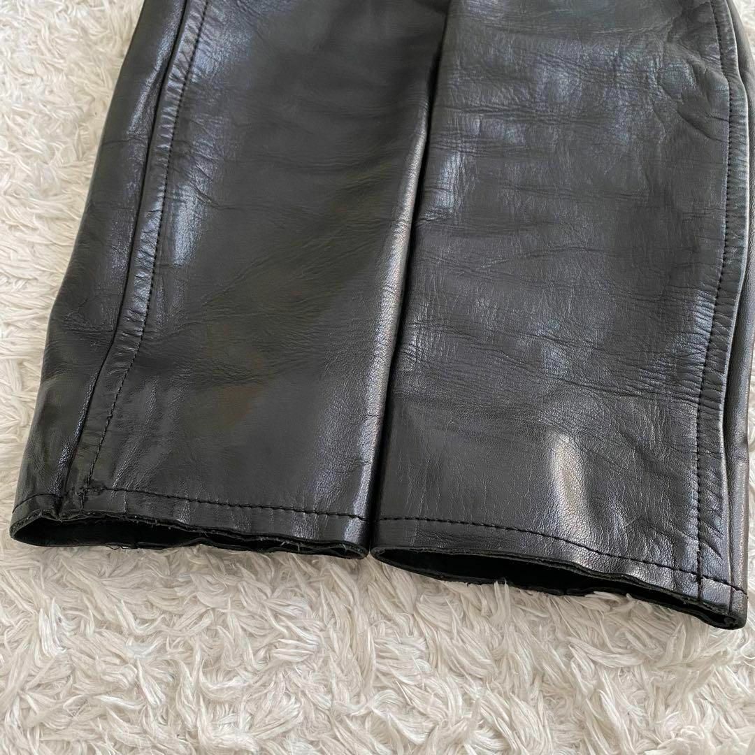☆美品 ブルーナボイン レザージャケット 馬革 ノーカラー ☆美品 ブルーナボイン レザージャケット 馬革 ノーカラー