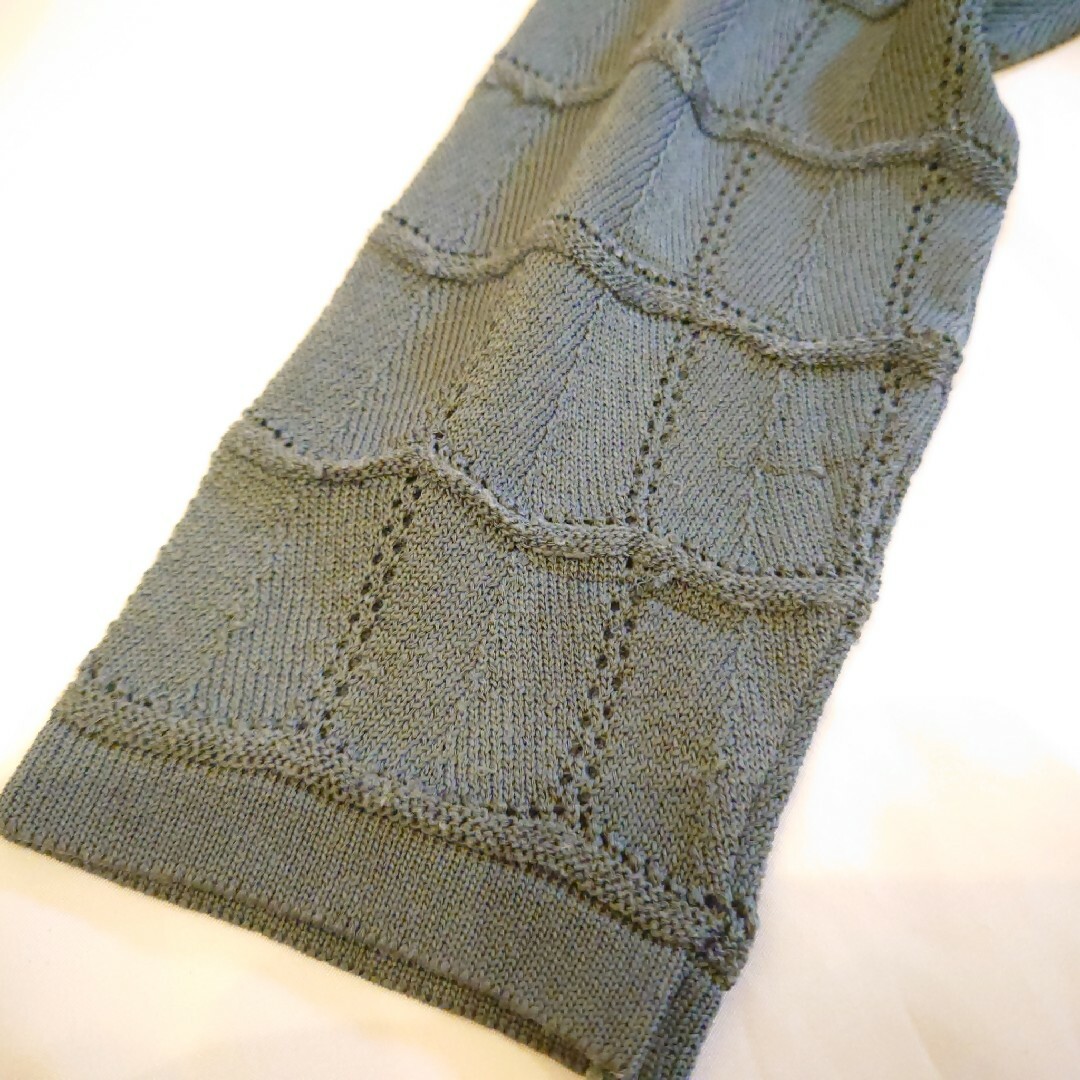 【古着並品】Cattlea 7分袖 カーディガン レディースのトップス(カーディガン)の商品写真
