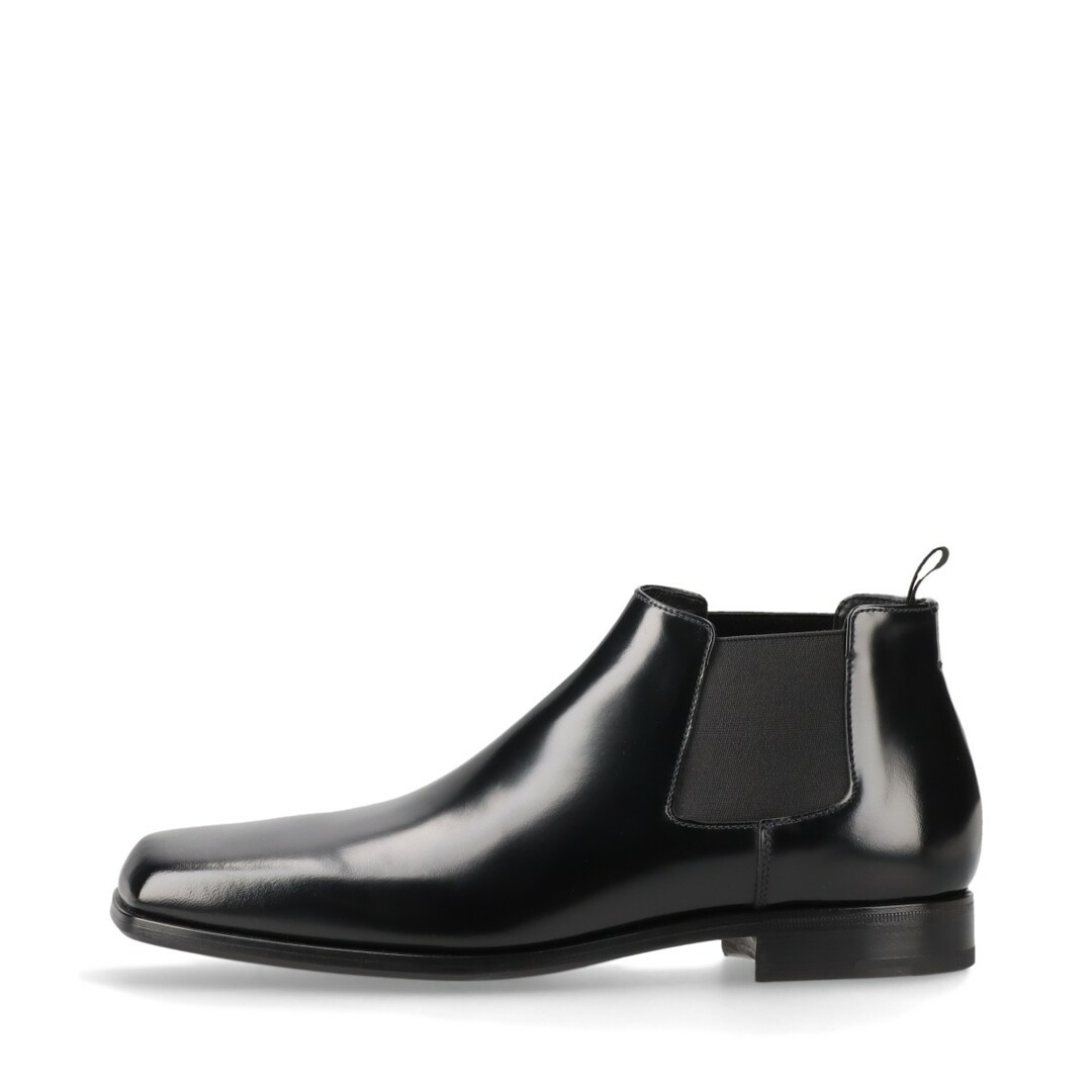 PRADA - プラダ  レザー 7.5 ブラック メンズ ブーツ