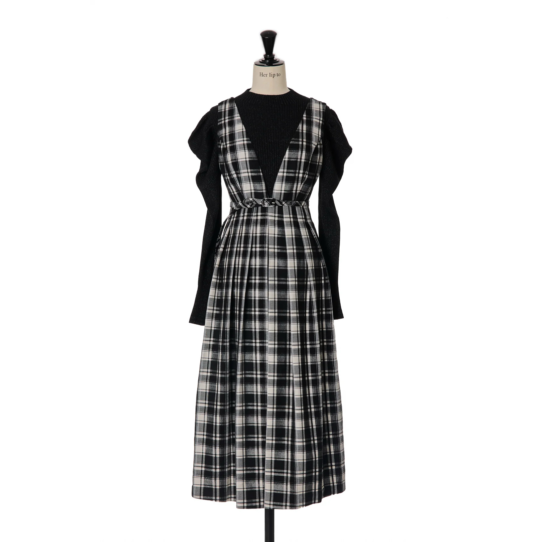 herlipto】Classic Plaid Jumper Dress herlipto】Classic Plaid Jumper Dress