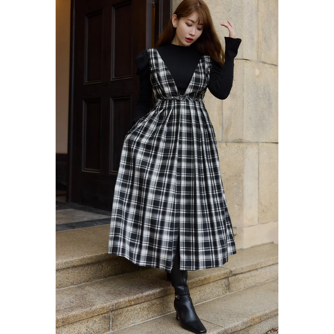 herlipto】Classic Plaid Jumper Dress herlipto】Classic Plaid Jumper Dress
