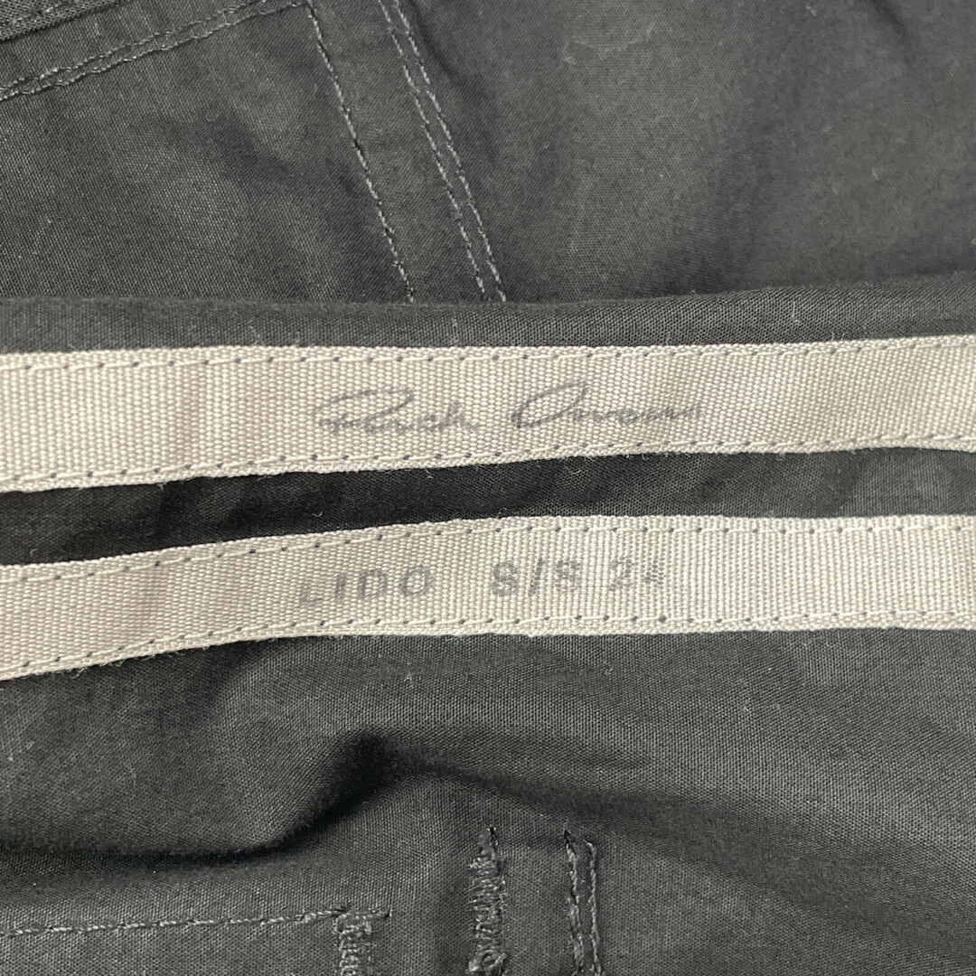 Rick Owens - リックオウエンス RU01D3384 24SS ドローストリング コットン Rick Owens - リックオウエンス RU01D3384 24SS ドローストリング コットン
