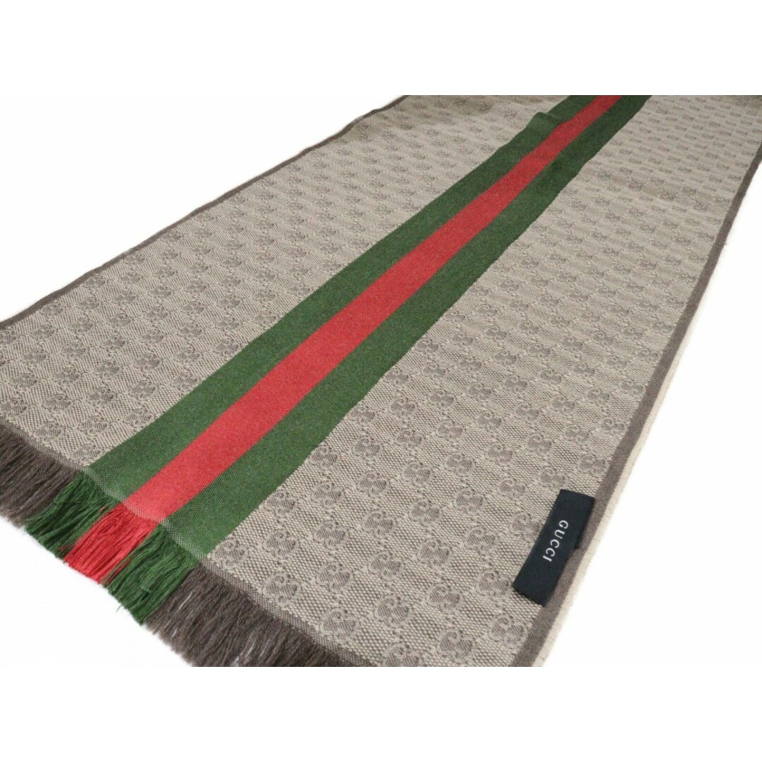 GUCCI - GUCCI グッチ マフラー 147351 GG シェリーライン GUCCI - GUCCI グッチ マフラー 147351 GG シェリーライン