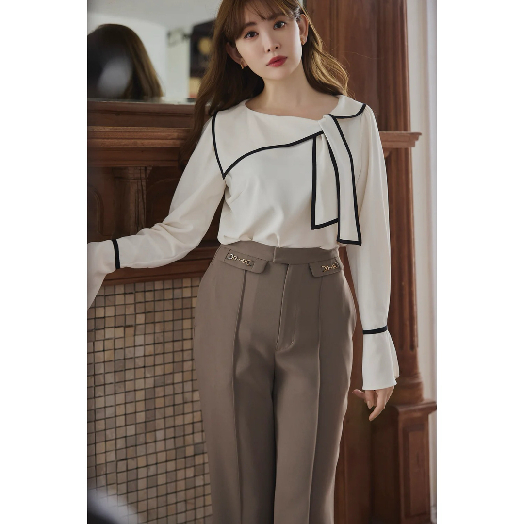Herlipto Scarf-Collar Blouse Herlipto Scarf-Collar Blouse