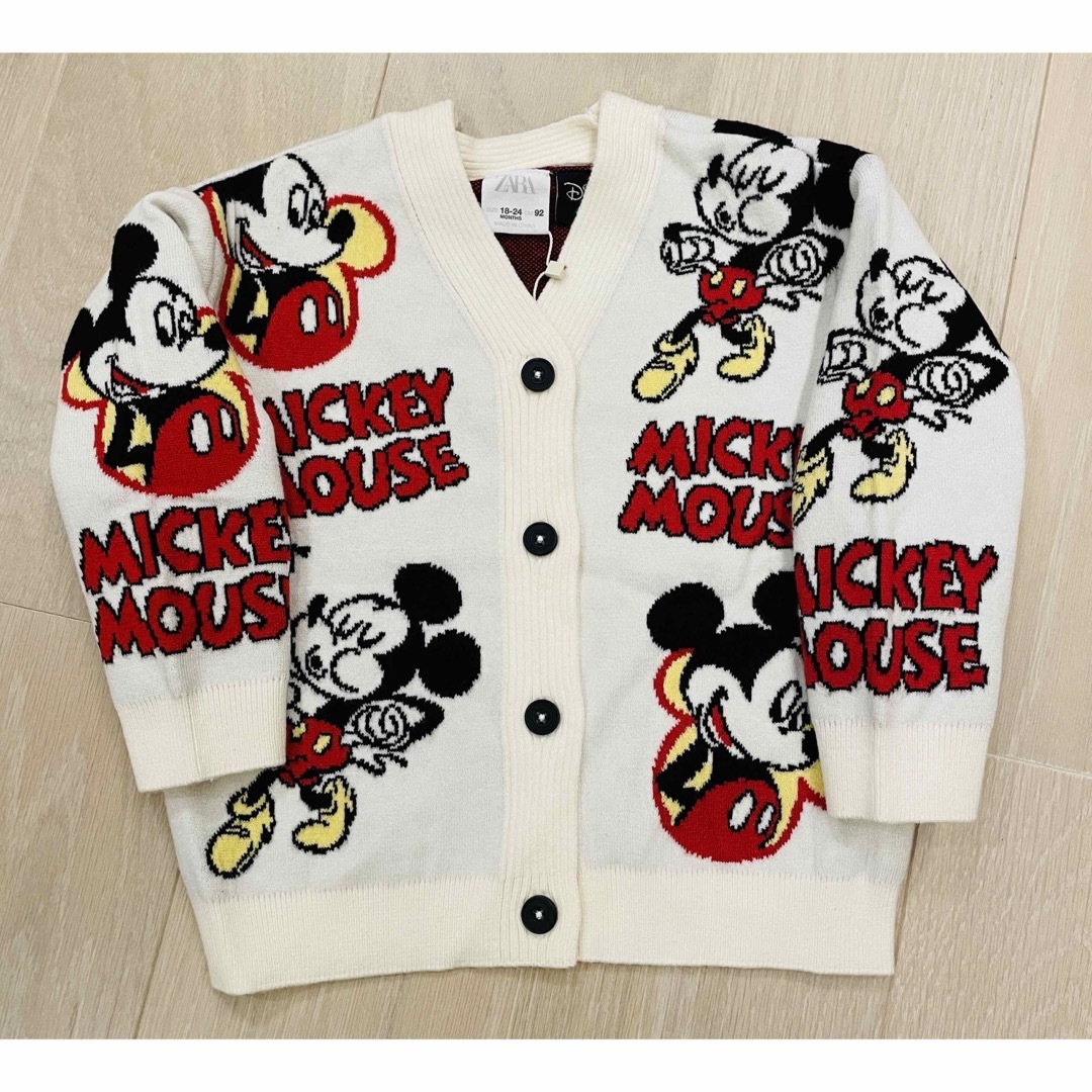 ZARA KIDS - ザラ ベビー ディズニー ミッキー ニット ZARA KIDS - ザラ ベビー ディズニー ミッキー ニット