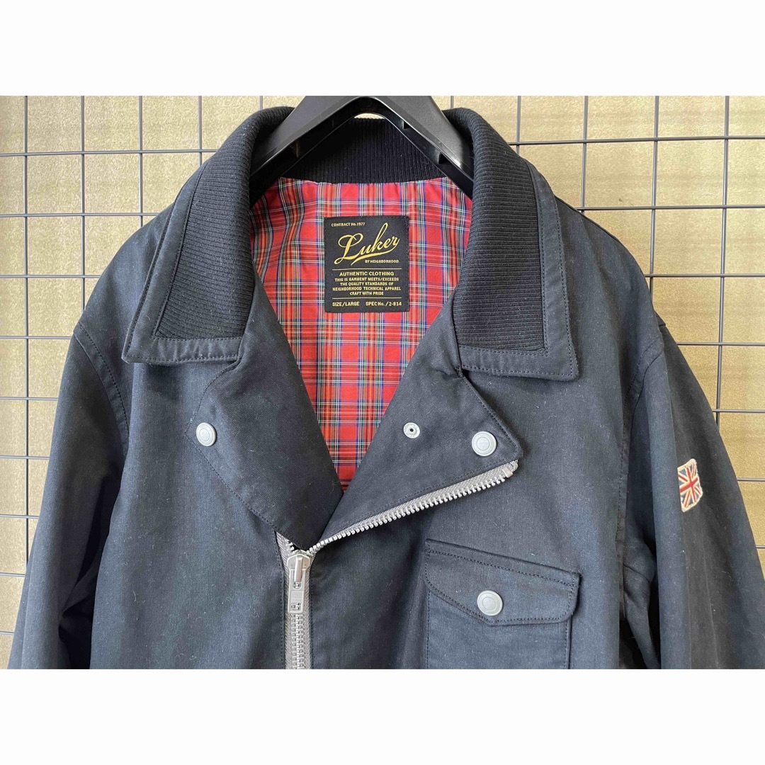 LUKER BY NEIGHBORHOOD ネイバーフッドライダーズジャケット LUKER BY NEIGHBORHOOD ネイバーフッドライダーズジャケット