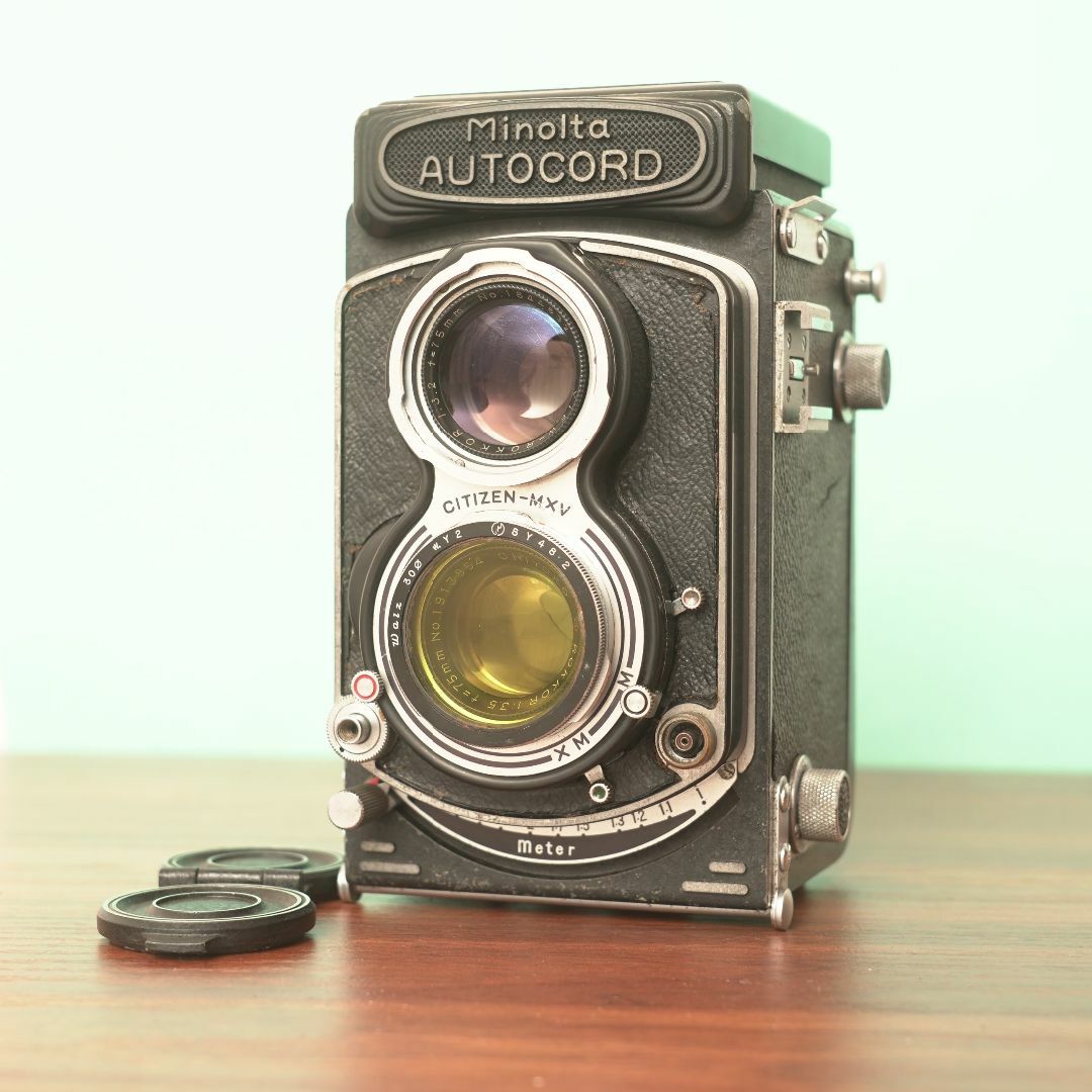 完動品◎Minolta AUTOCORD ミノルタ 二眼レフ フィルムカメラ38 完動品◎Minolta AUTOCORD ミノルタ 二眼レフ フィルムカメラ38