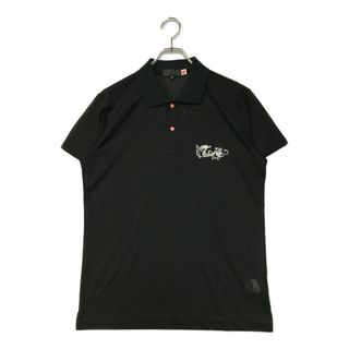 ダンスウィズドラゴン(Dance With Dragon)のcoco 中古 ダンスウィズドラゴン DANCE WITH DRAGON メンズ 半袖ポロシャツ 2(M) 黒 ブラック メッシュ(ウエア)