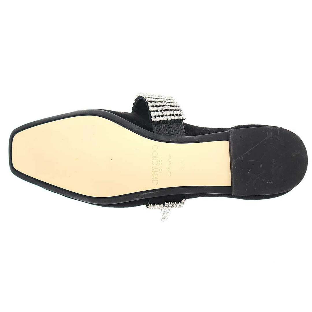 JIMMY CHOO - JIMMY CHOO ジミー チュウ KRISTA FLAT クリスタル JIMMY CHOO - JIMMY CHOO ジミー チュウ KRISTA FLAT クリスタル