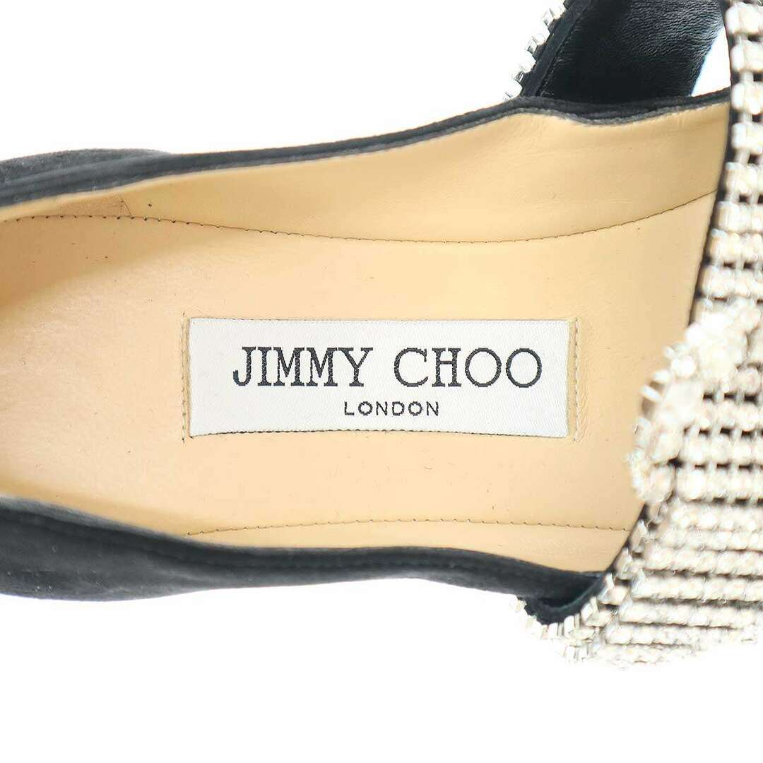 JIMMY CHOO - JIMMY CHOO ジミー チュウ KRISTA FLAT クリスタル JIMMY CHOO - JIMMY CHOO ジミー チュウ KRISTA FLAT クリスタル