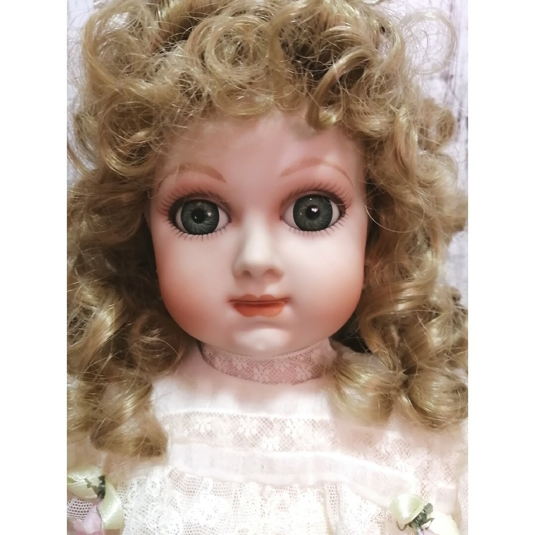 日本製 フランクリンエアルームドールズ カピア ローベル べべジュモー ビスクドール