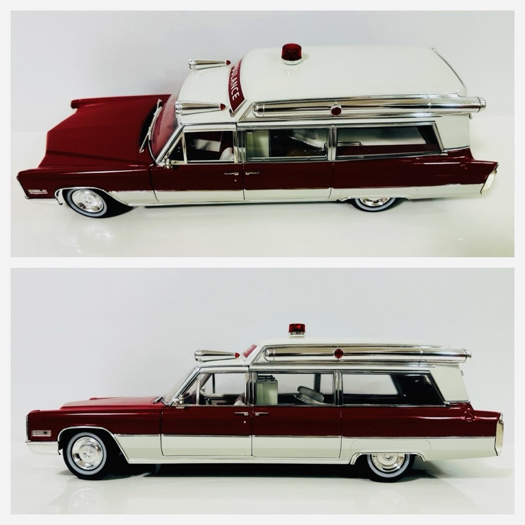 GL/'66 Cadillacキャデラック アンバランス 救急車 1/18 GL/'66 Cadillacキャデラック アンバランス 救急車 1/18
