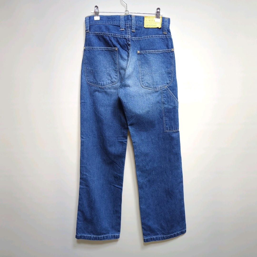 GO HEMP - ☆日本製 GOHEMP USED加工 デニム ペインターパンツの通販 by sada's shop|ゴーヘンプならラクマ GO HEMP - ☆日本製 GOHEMP USED加工 デニム ペインターパンツの通販 by sada's shop|ゴーヘンプならラクマ