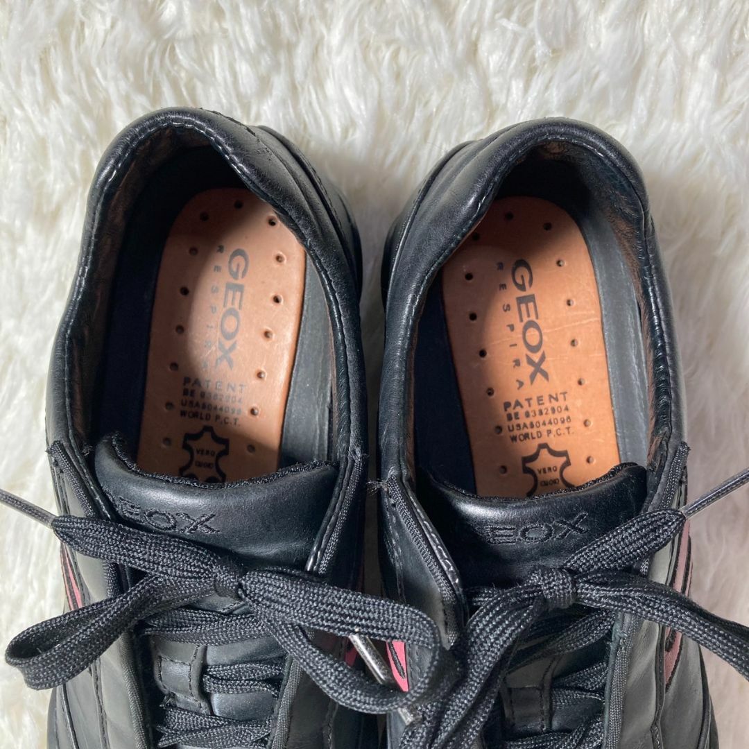 GEOX - 美品 GEOX ジェオックス レザースニーカー 37 約23.5 GEOX - 美品 GEOX ジェオックス レザースニーカー 37 約23.5