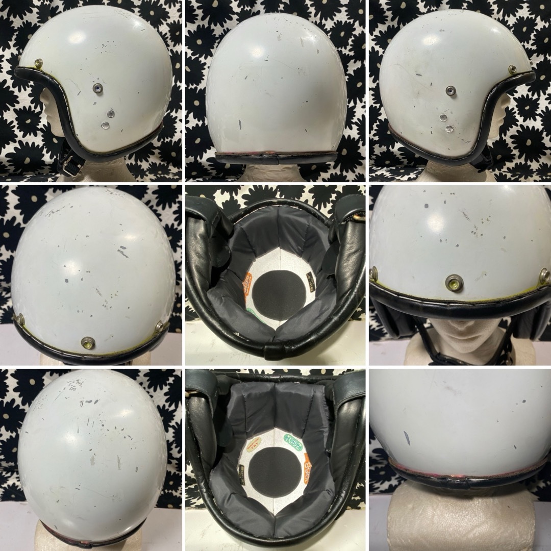 BELL - SHOEI OEM 60's ビンテージヘルメット 本革巻 Sシェル BELL - SHOEI OEM 60's ビンテージヘルメット 本革巻 Sシェル