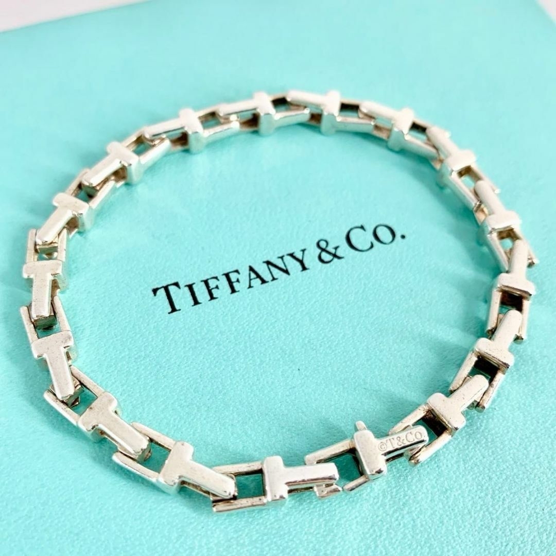 Tiffany & Co. - TIFFANY&Co. ティファニー Tナロー チェーン Tiffany & Co. - TIFFANY&Co. ティファニー Tナロー チェーン