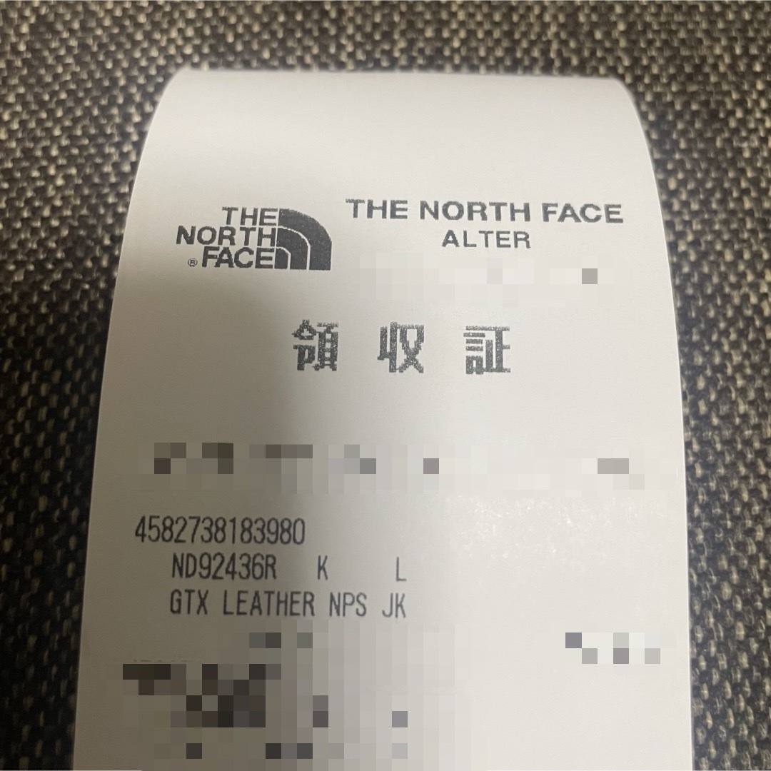 THE NORTH FACE - ノースフェイスオルター限定 GTXレザーヌプシ THE NORTH FACE - ノースフェイスオルター限定 GTXレザーヌプシ