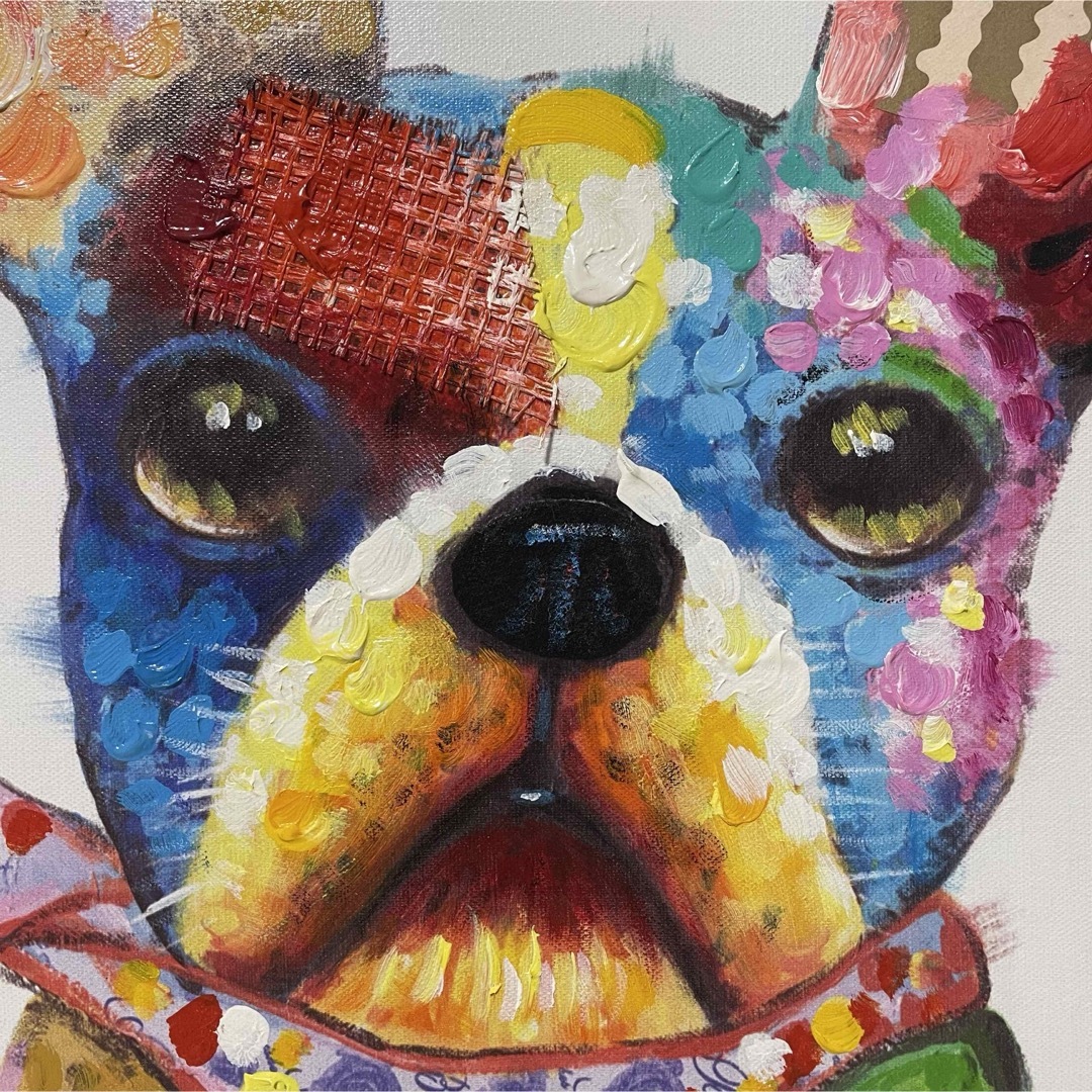 絵画 油絵 額装 肉筆絵画 オイル ペイント アート『バンダナ 絵画 油絵 額装 肉筆絵画 オイル ペイント アート『バンダナ