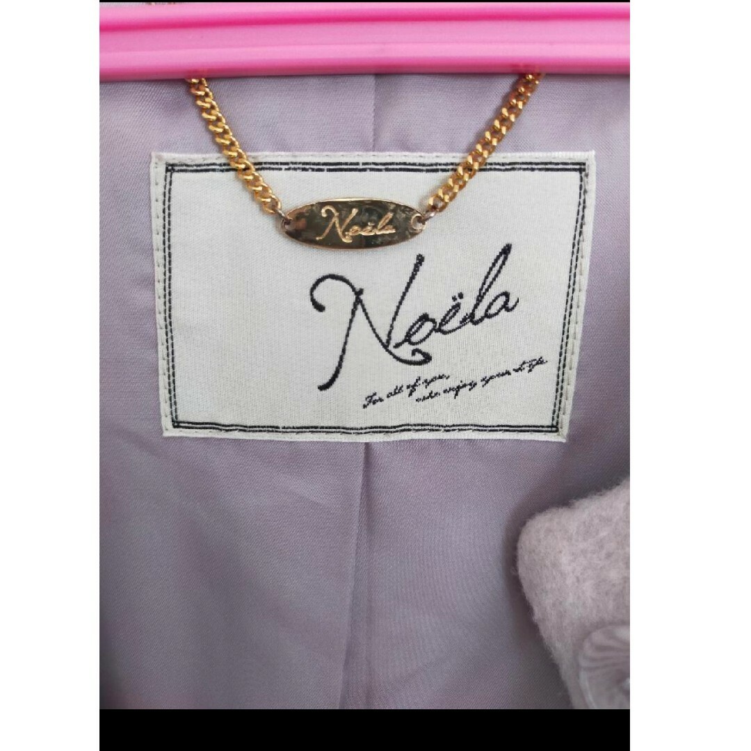 美人百花掲載】 Noela ミドルコート ライトグレー