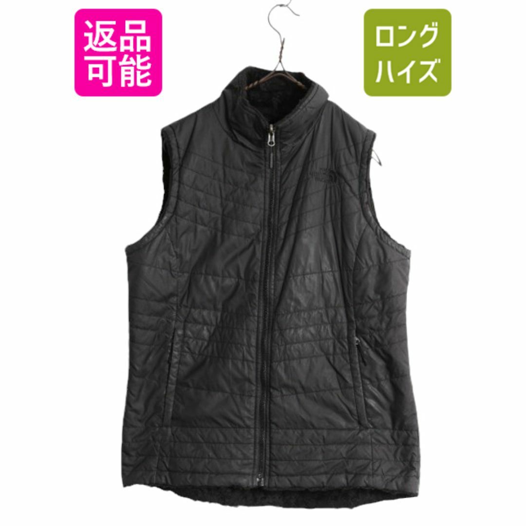 【新作入荷!!】 THE ベスト リバーシブル ノースフェイス US企画 - FACE NORTH 女性用