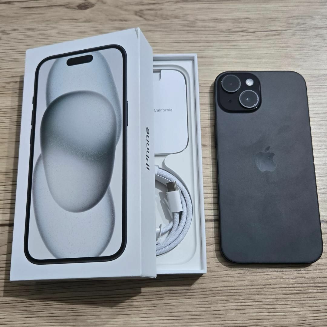 iPhone15 128GB ブラック SIMフリー A3089 iPhone15 128GB ブラック SIMフリー A3089