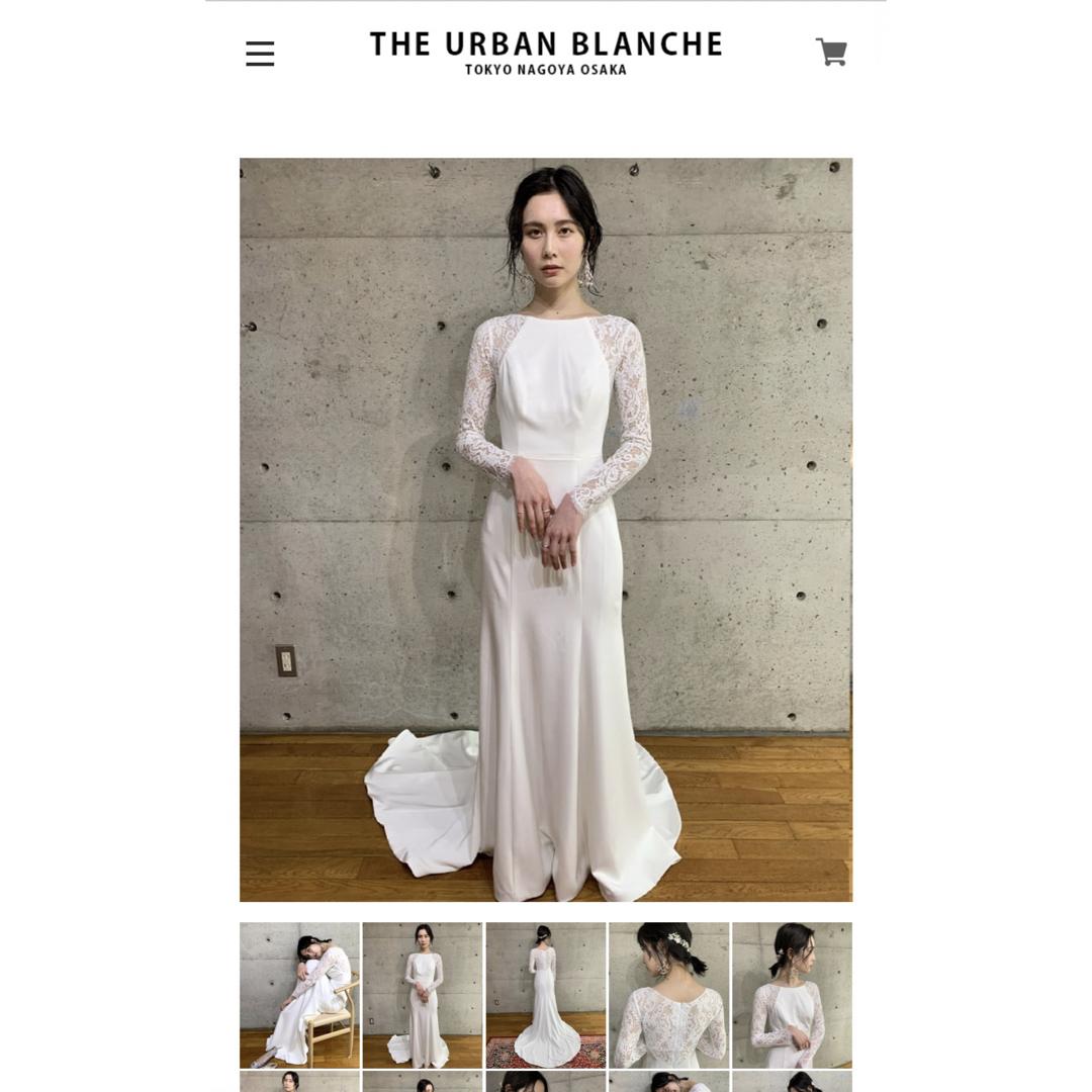THE URBAN BLANCHE】カラードレス ウエディングドレス 結婚式 THE URBAN BLANCHE】カラードレス ウエディングドレス 結婚式